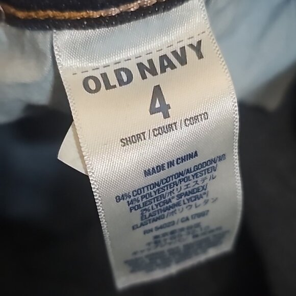 Old Navy the Sweetheart Dark Wash Stretch Jeans Size 4 Short - Picture 4 of 9